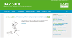 Desktop Screenshot of dav-suhl.de
